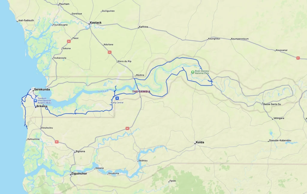 Route-Map-for-7-16-Nov-2025-Tour-to-Gambia